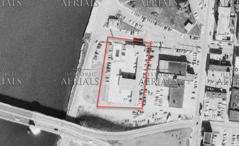Imperial 400 Motel - 1965 Aerial Of Bay City Location